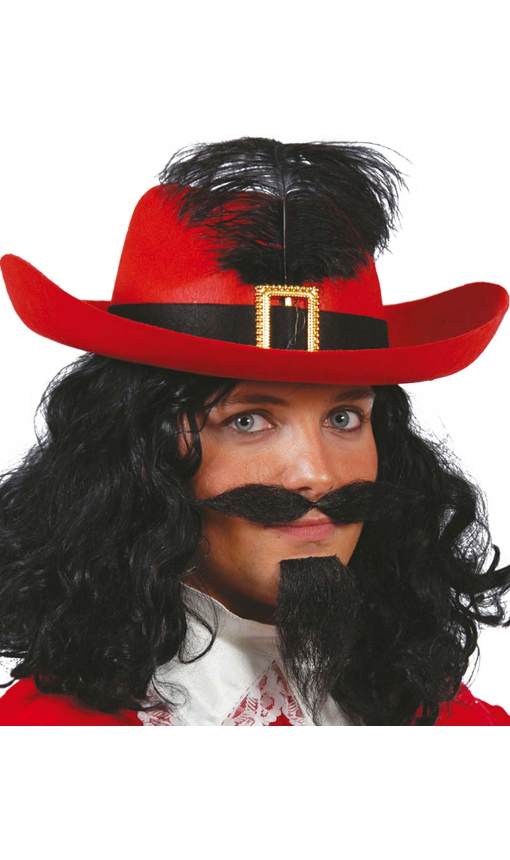 Chapéu Vermelho de Mosqueteiro