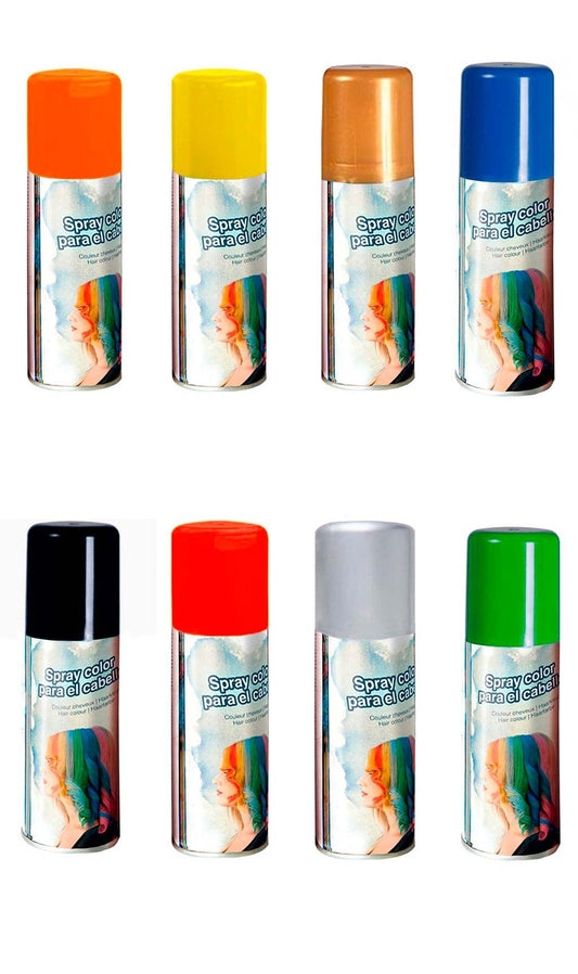 Spray Colorido para o Cabelo