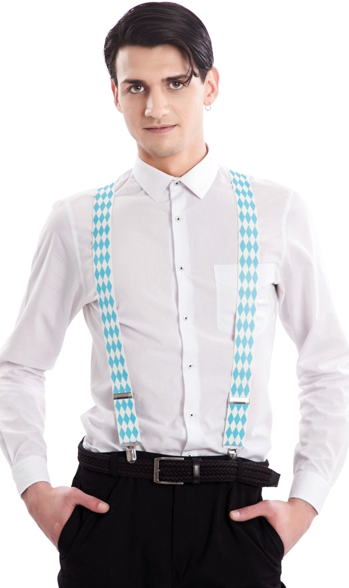 Suspensórios de Oktoberfest Bicolor