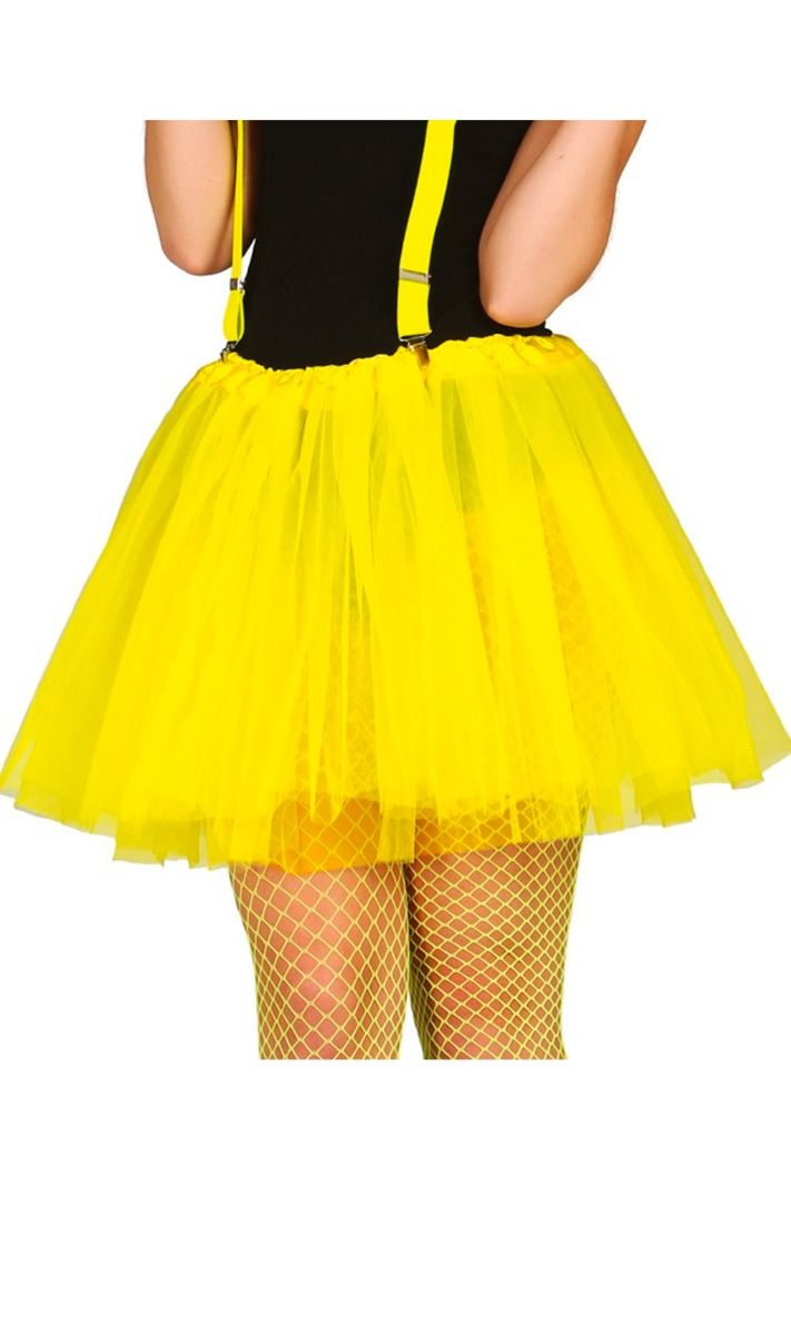 Tutu Amarelo Néon