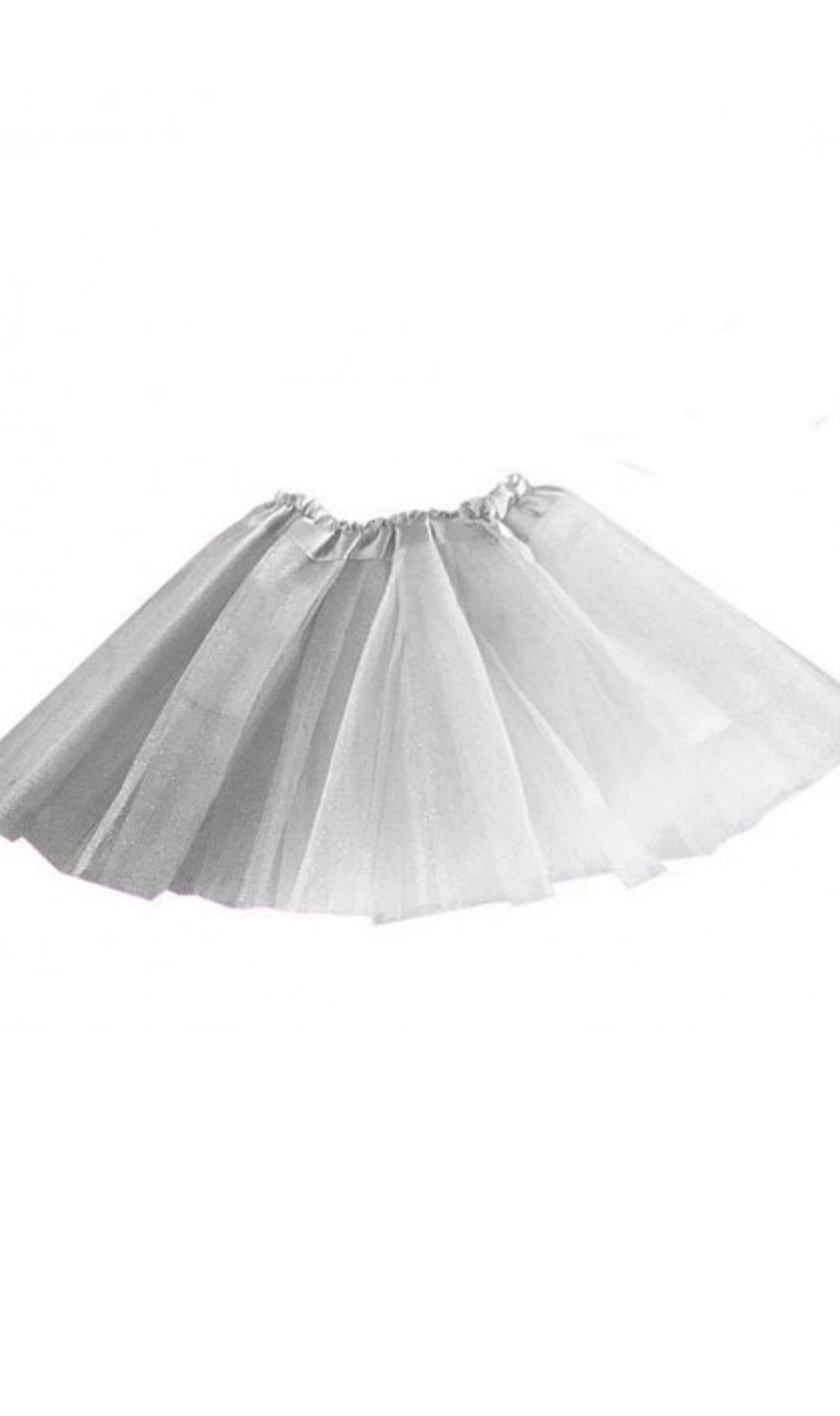Tutu Branco Básico para criança
