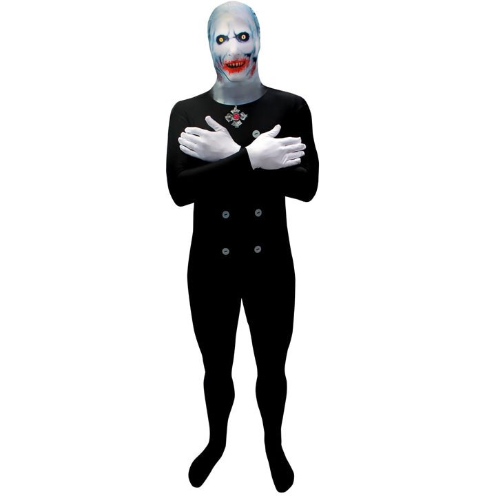 Fato de Morphsuit™ Vampiro Drácula para adulto