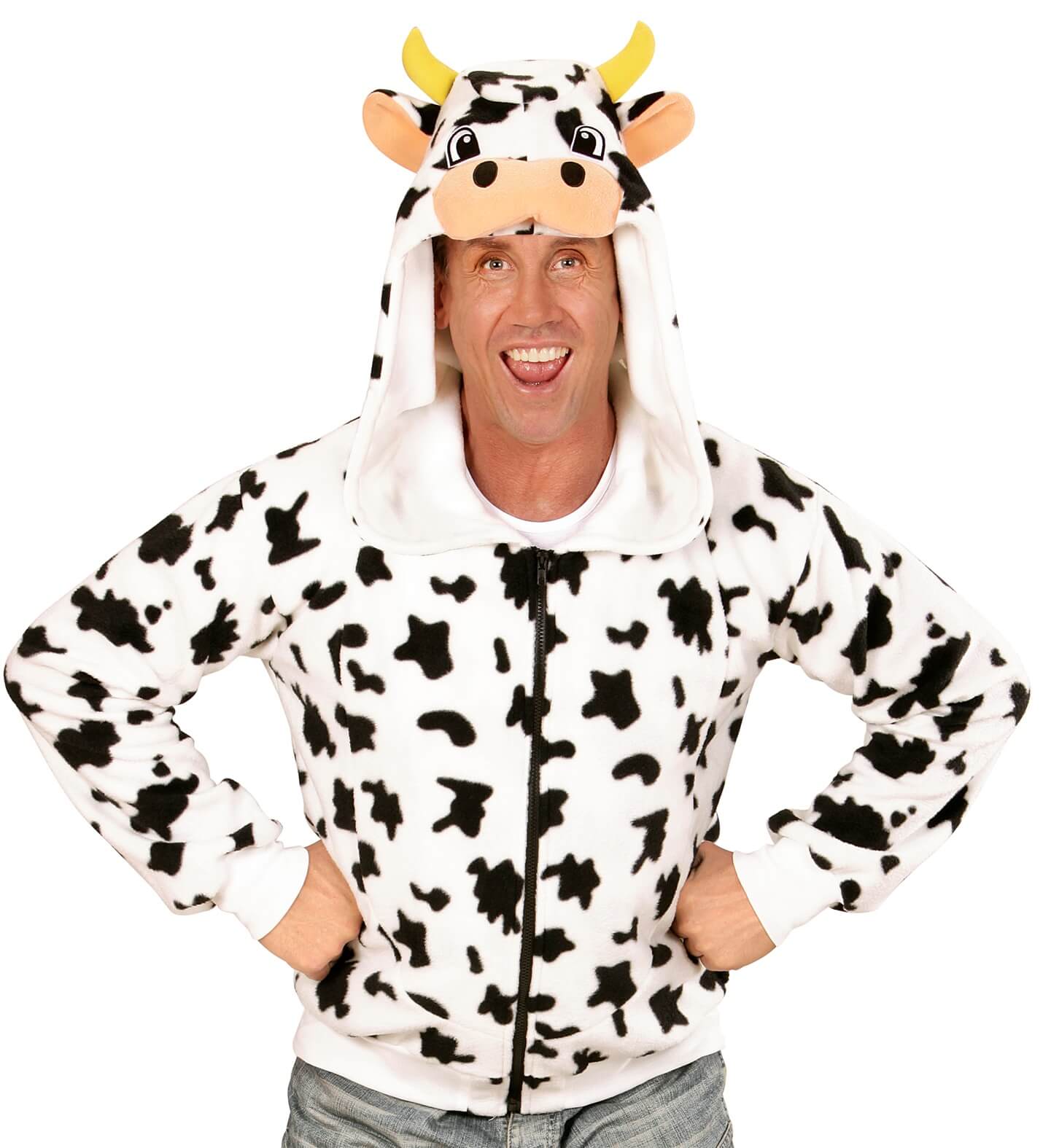 Disfraz de Vaca Chaqueta para adulto I Don Disfraz