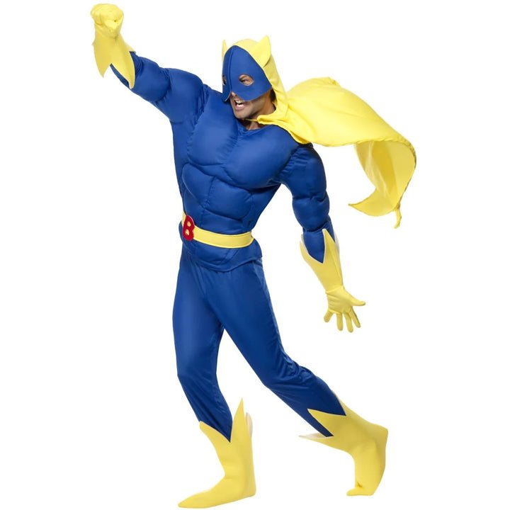 Fato de Bananaman™ (homem banana) para homem