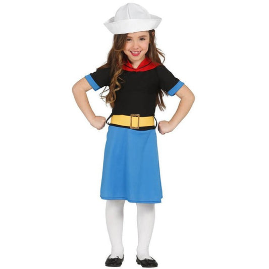 Fato de Marinheira Popeye para menina