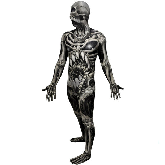 Fato de Morphsuit™ Esqueleto para adulto