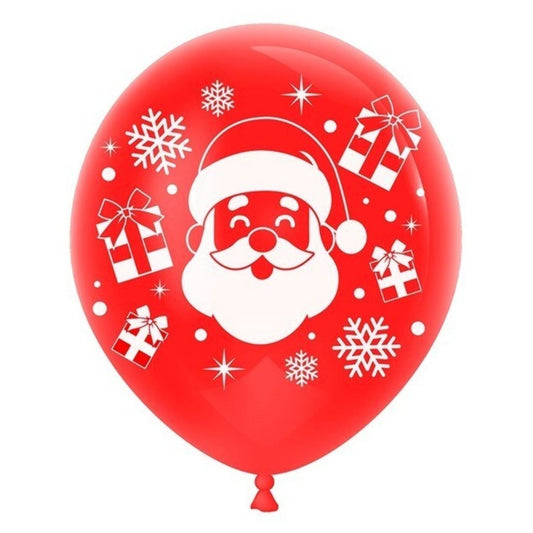10 Balões Pai Natal