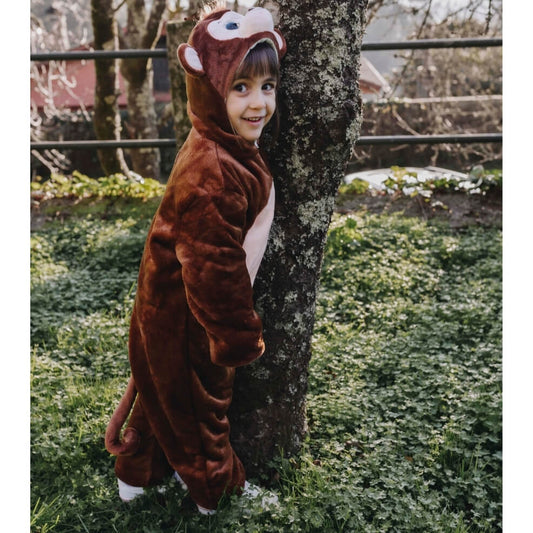 Fato de Macaco da Selva Infantil