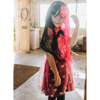 Peruca infantil Monster High™ Draculaura