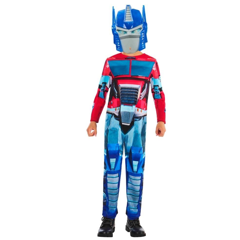 Fato Optimus Prime Transformers™ para menino