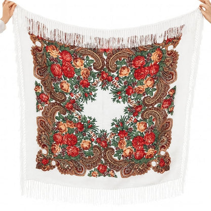 Xale Tradicional Branco