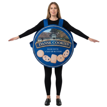 Fato de Lata de Bolachas Costureiro para adulto