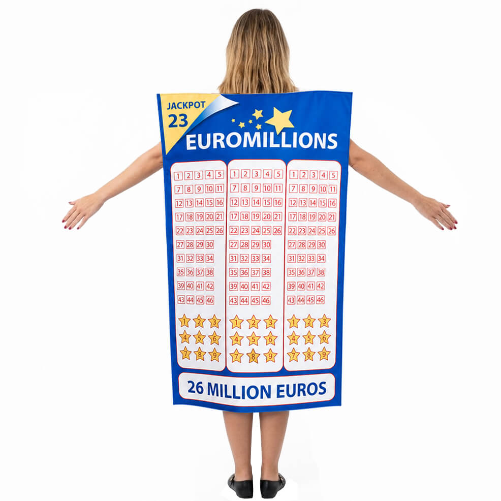 Fato de Euromillón para adulto