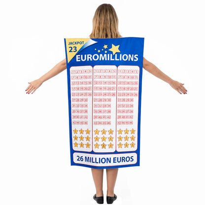 Fato de Euromillón para adulto