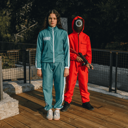 Disfraz pareja juego calamar