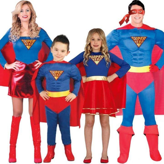 Fatos de grupo de Superman e Supergirl