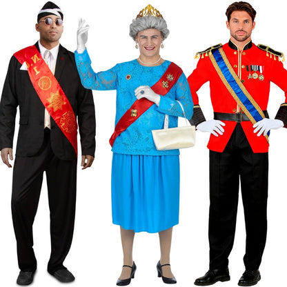 Fatos de grupo de Família Real Británica