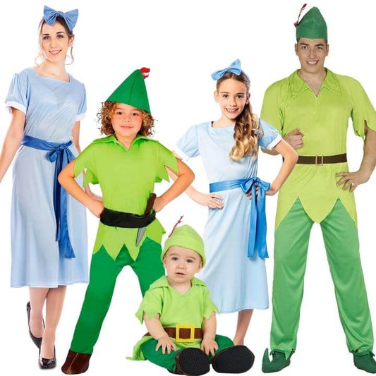 Fatos de grupo de Peter Pan e Wendy