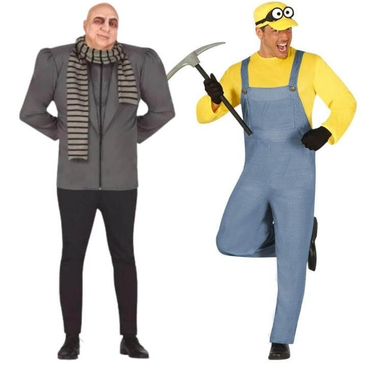 Fatos de casal de Minion e Gru