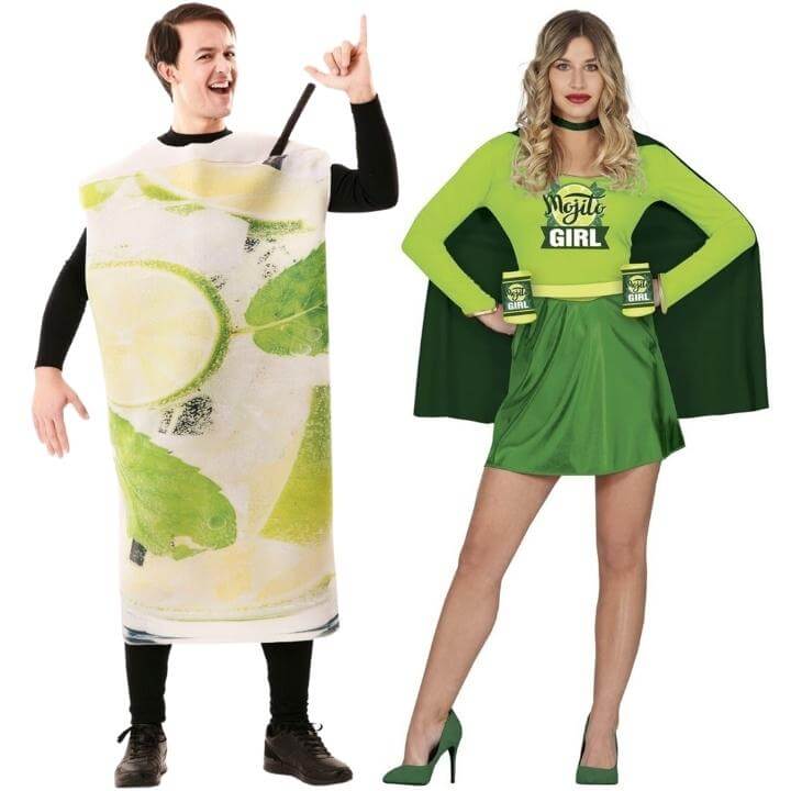 Fatos de casal de Mojitos