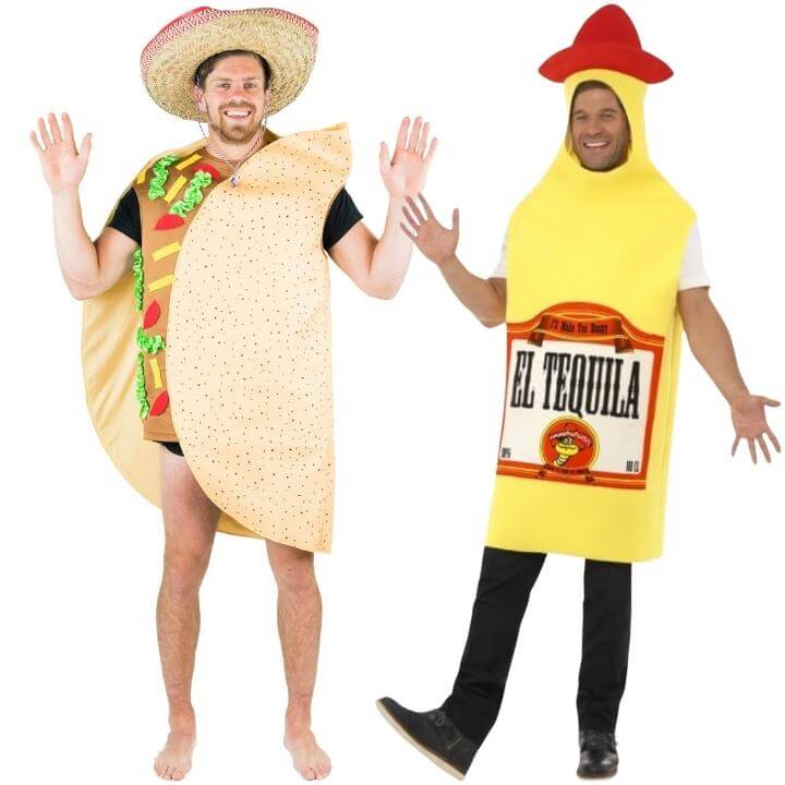 Fatos de casal de Taco e Tequila