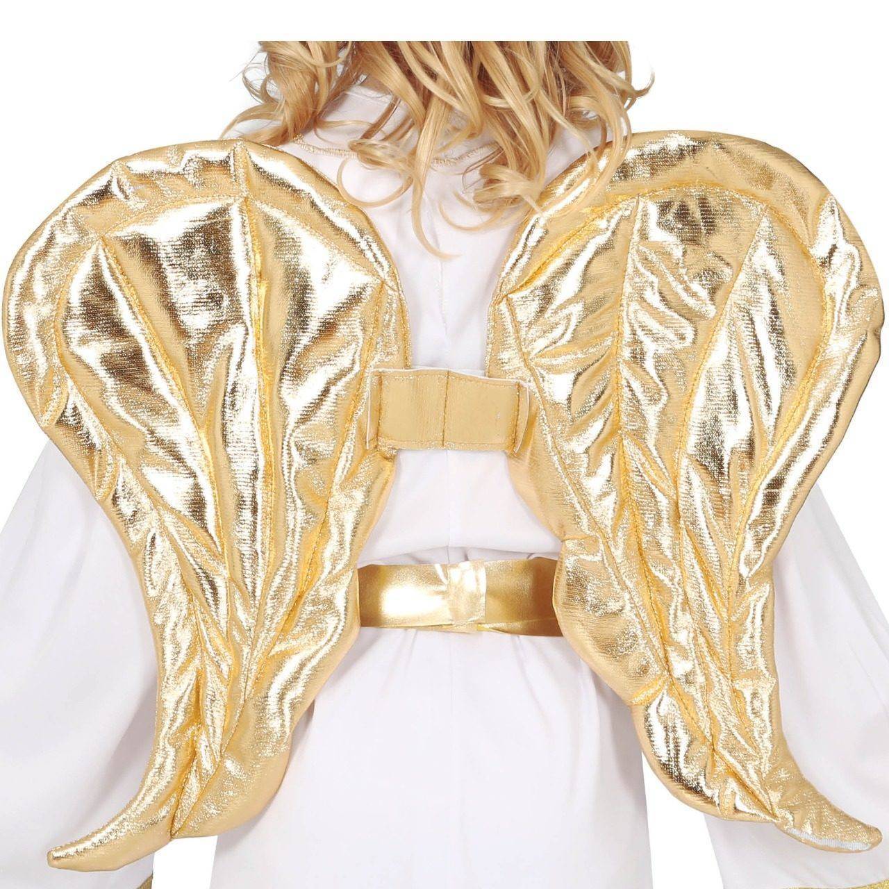 Asas de anjo douradas