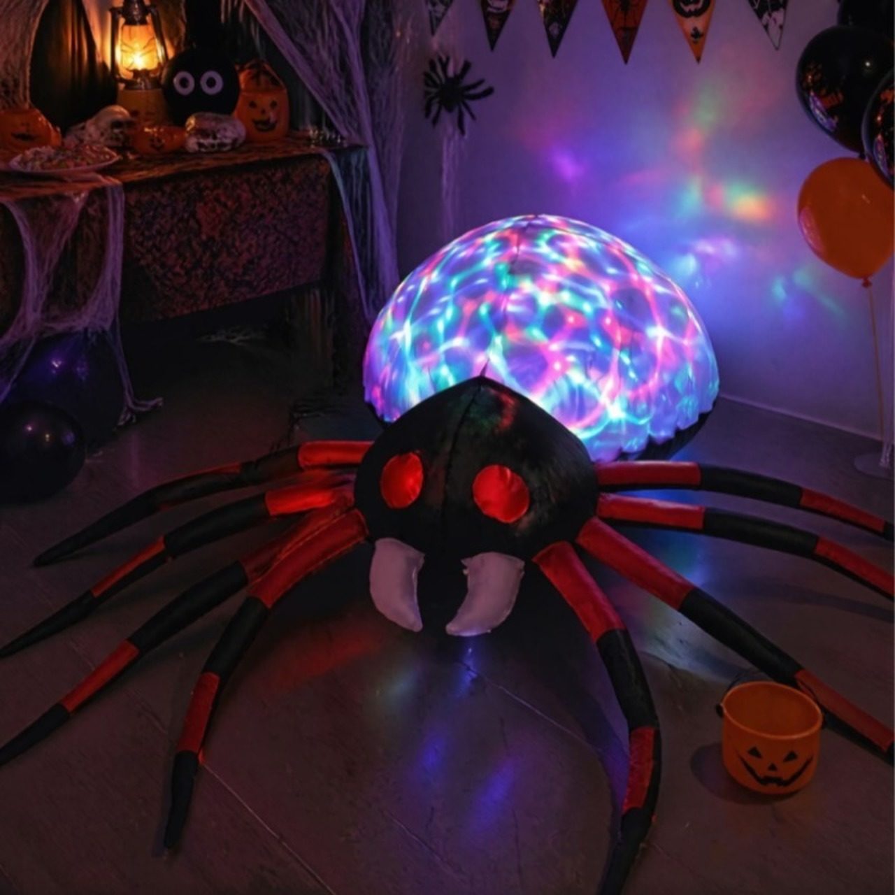 Aranha Insuflável Luminosa