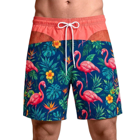 Fato de Banho Divertido Flamingos