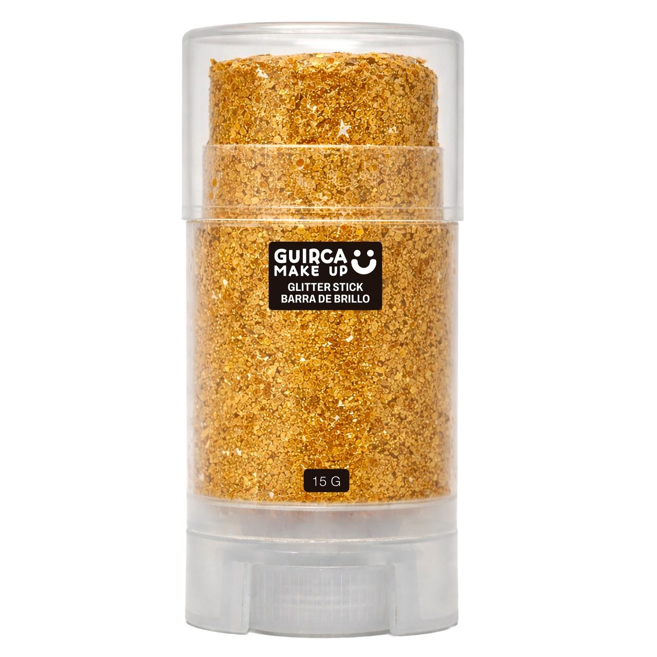 Barra de Maquilhagem Glitter Purpurina Dourada
