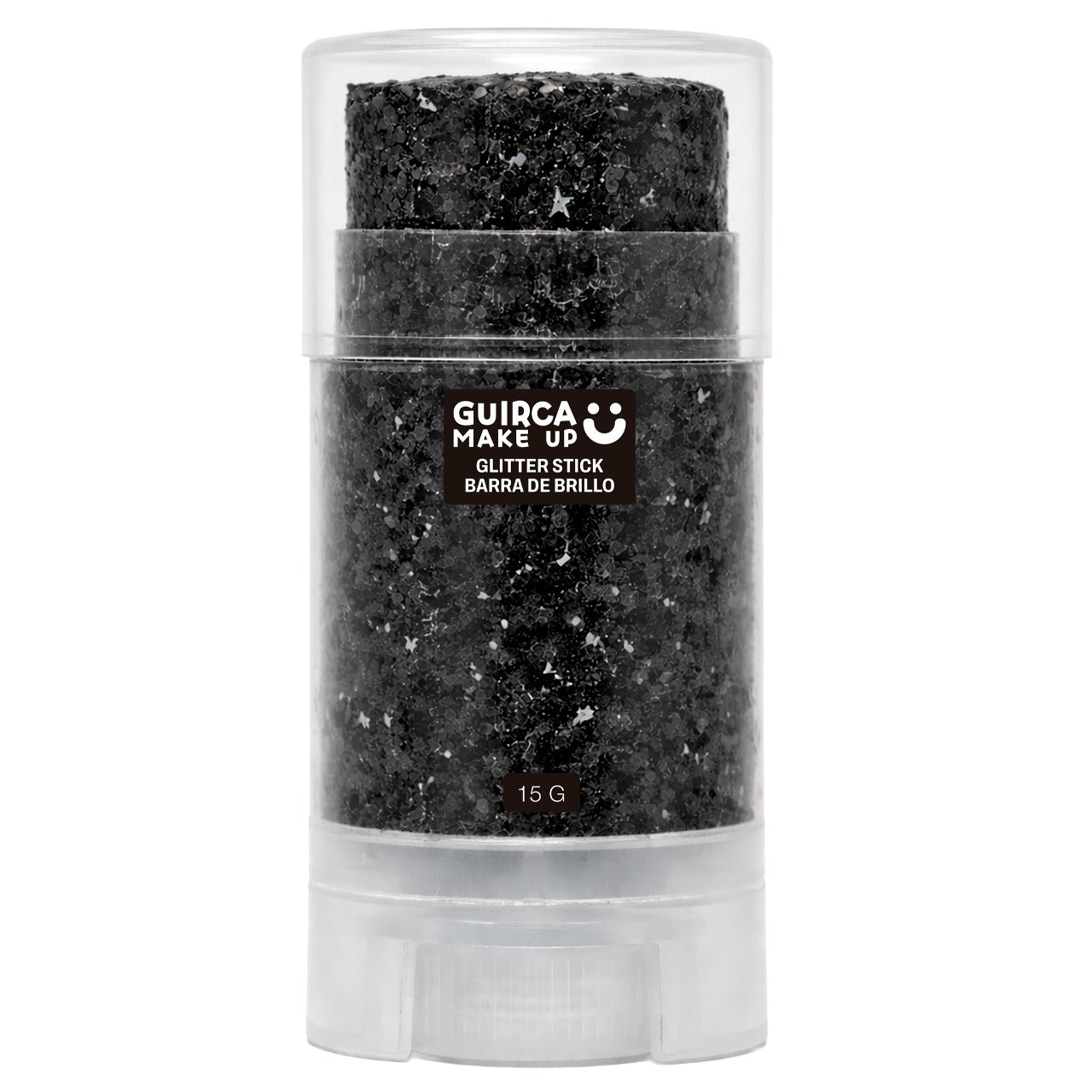 Barra de Maquilhagem Glitter Purpurina Preto