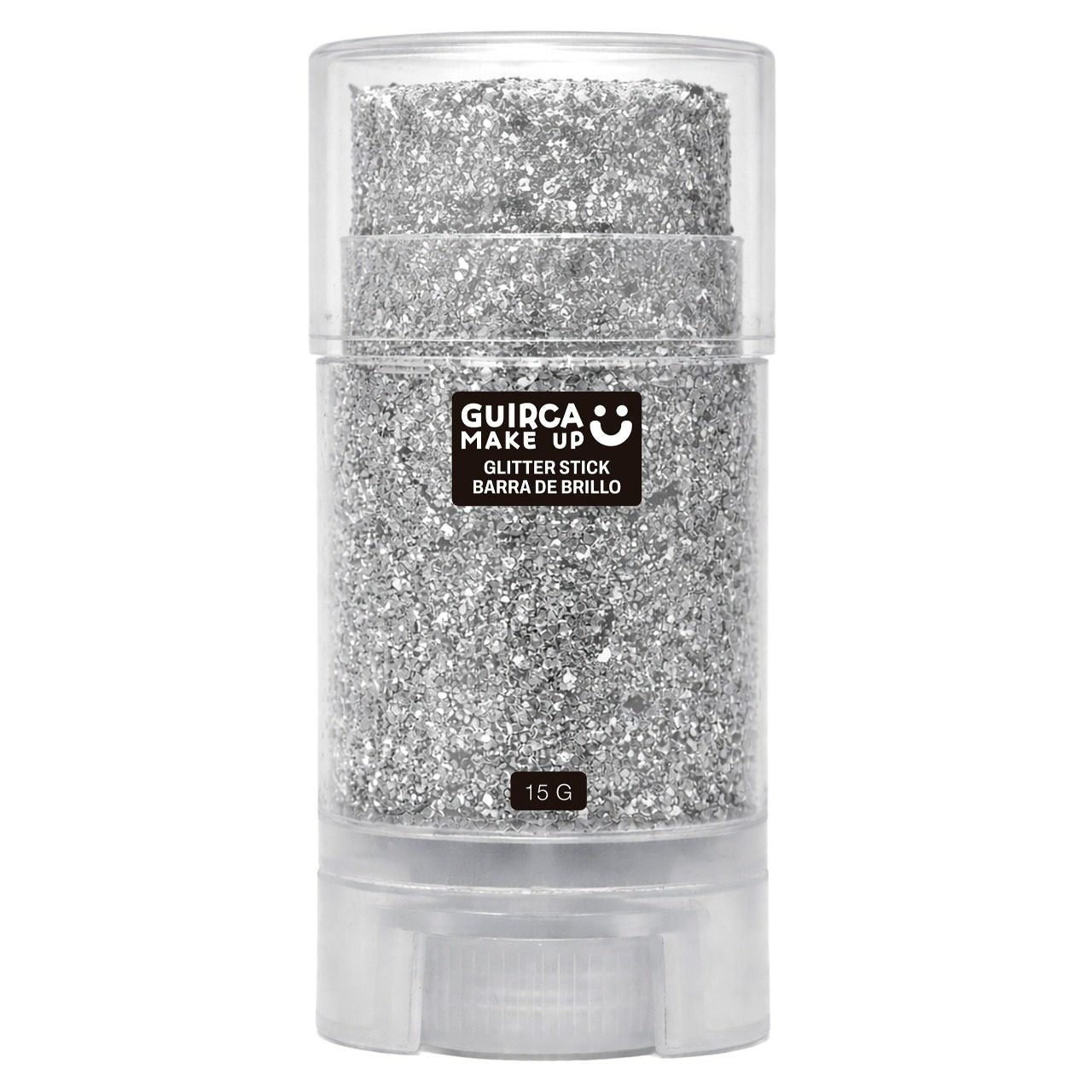 Barra de Maquilhagem Glitter Purpurina Prata