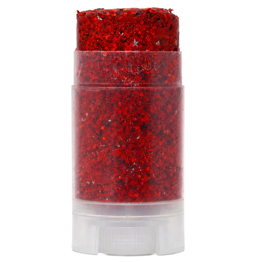 Barra de Maquilhagem Glitter Purpurina Vermelho
