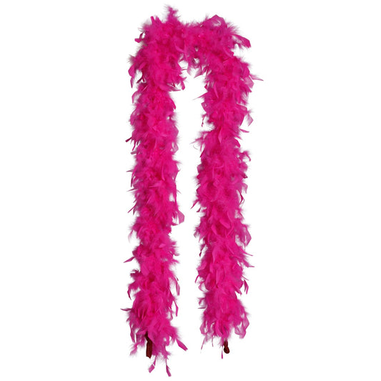 Boa de Plumas Fúcsia 80g
