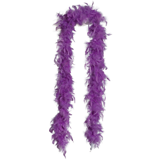 Boa de Plumas Lilás 80g