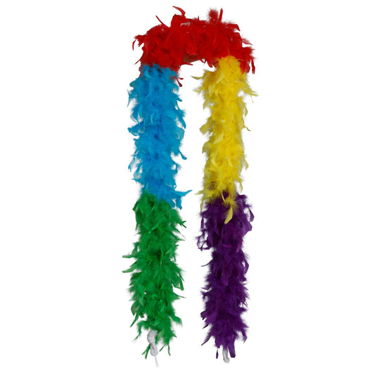 Boa de Plumas Multicolor 80gr.
