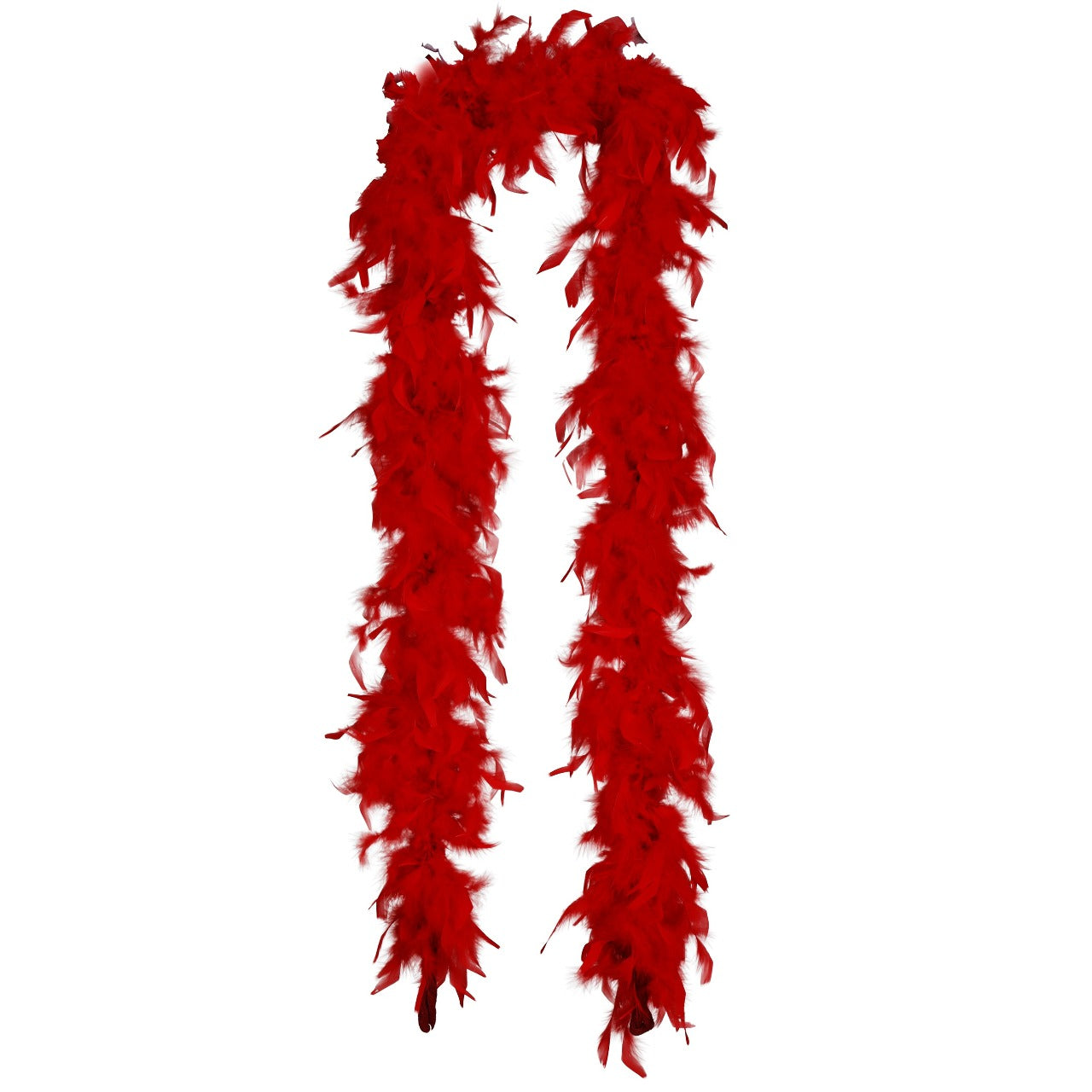 Boa de Plumas Vermelha 80gr