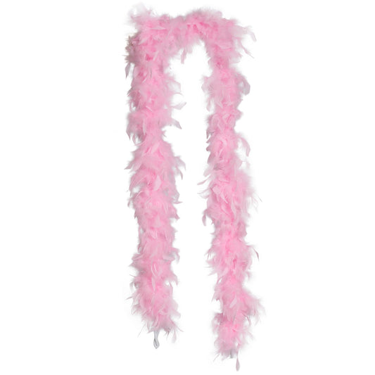 Boa de Plumas Rosa 80g