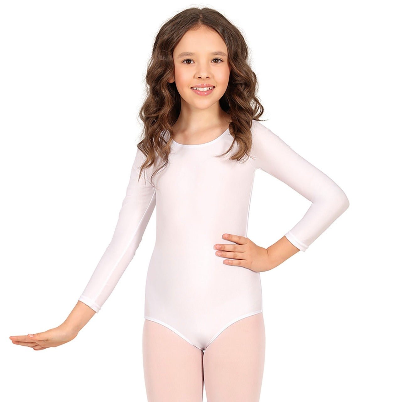 Body Branco com Manga Infantil