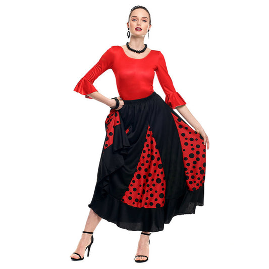 Body Flamenco Vermelho para mulher