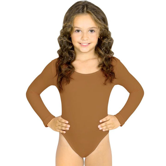 Body Castanho para menina