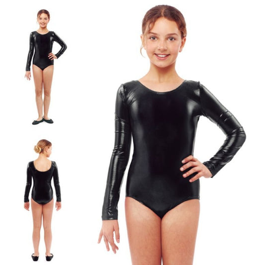 Macacão Preto Metalizado infantil