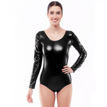 Macacão Preto Metalizado