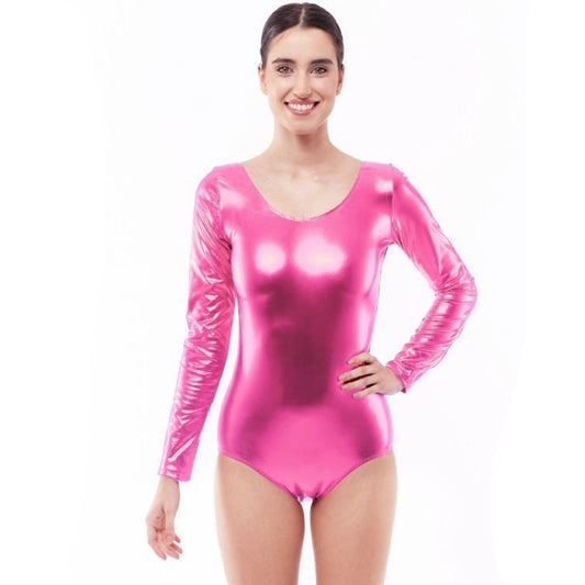 Macacão Rosa Metalizado