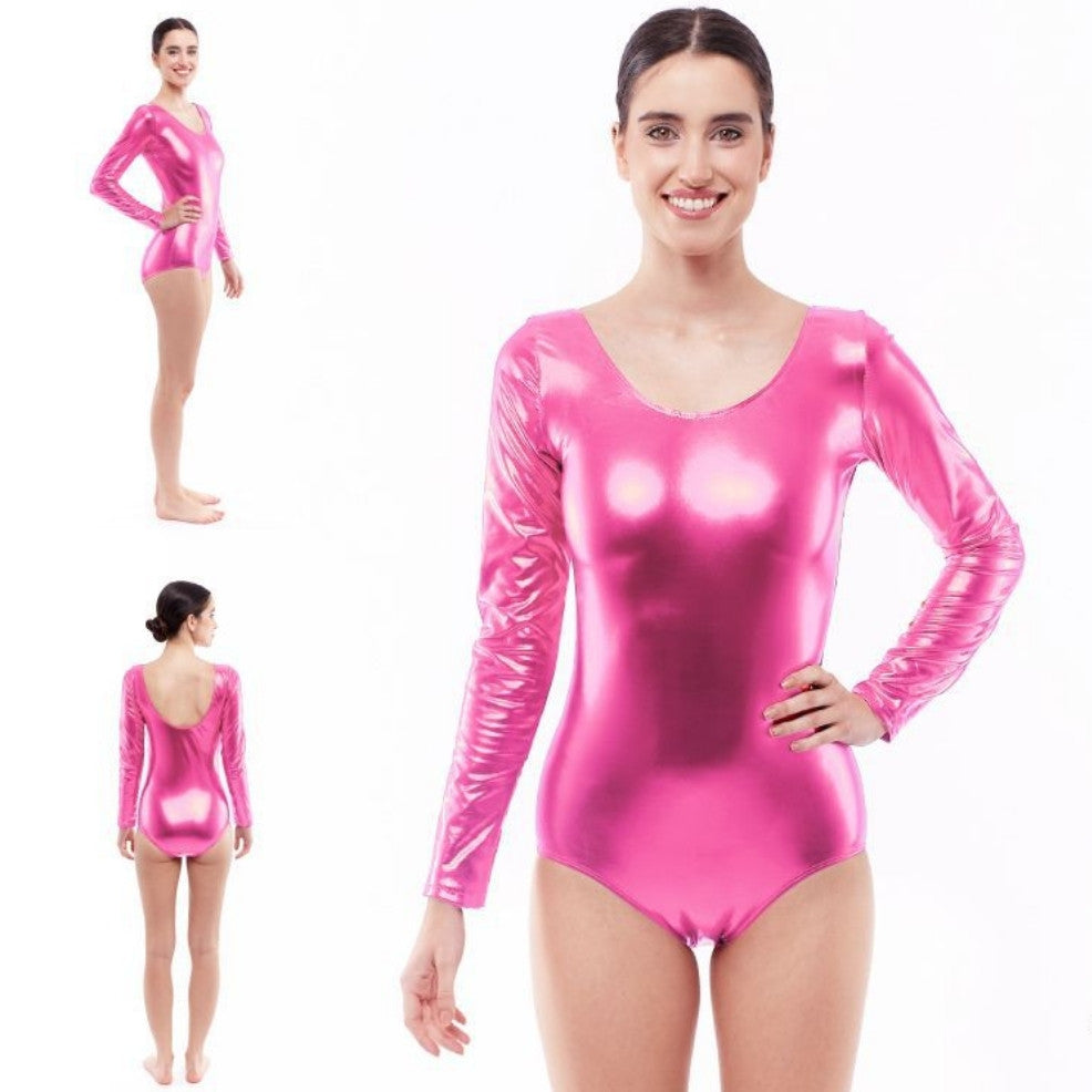 Macacão Rosa Metalizado