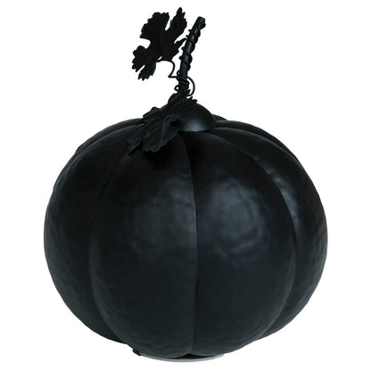 Abóbora Metálica Negra Luminosa