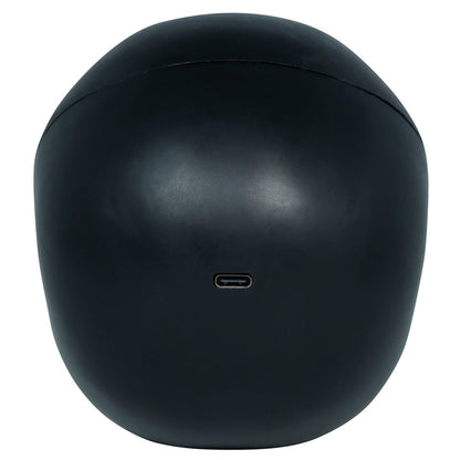 Caveira Negra Luminosa com Fumo