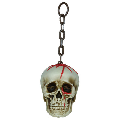 Caveira Sangrenta com Corrente