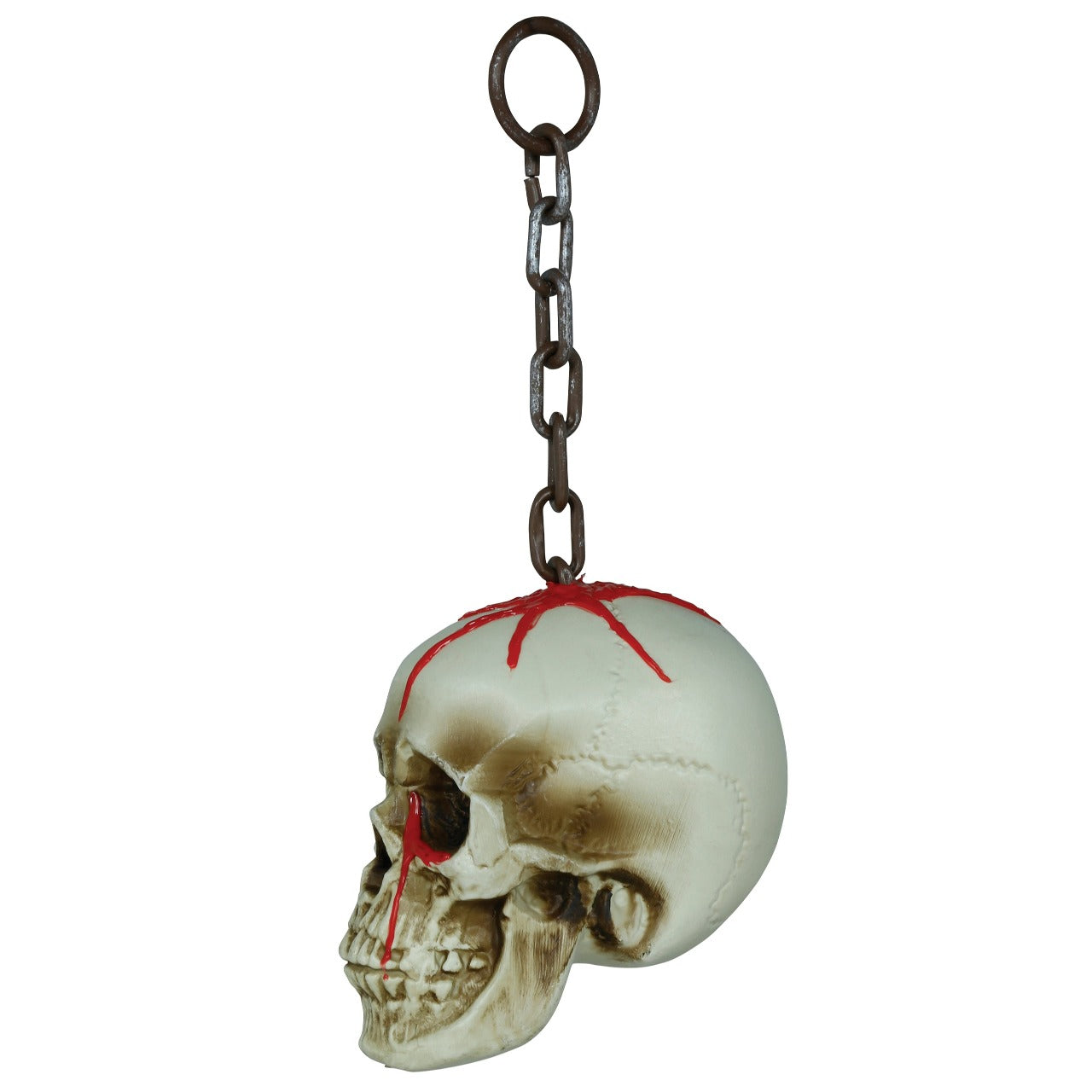 Caveira Sangrenta com Corrente