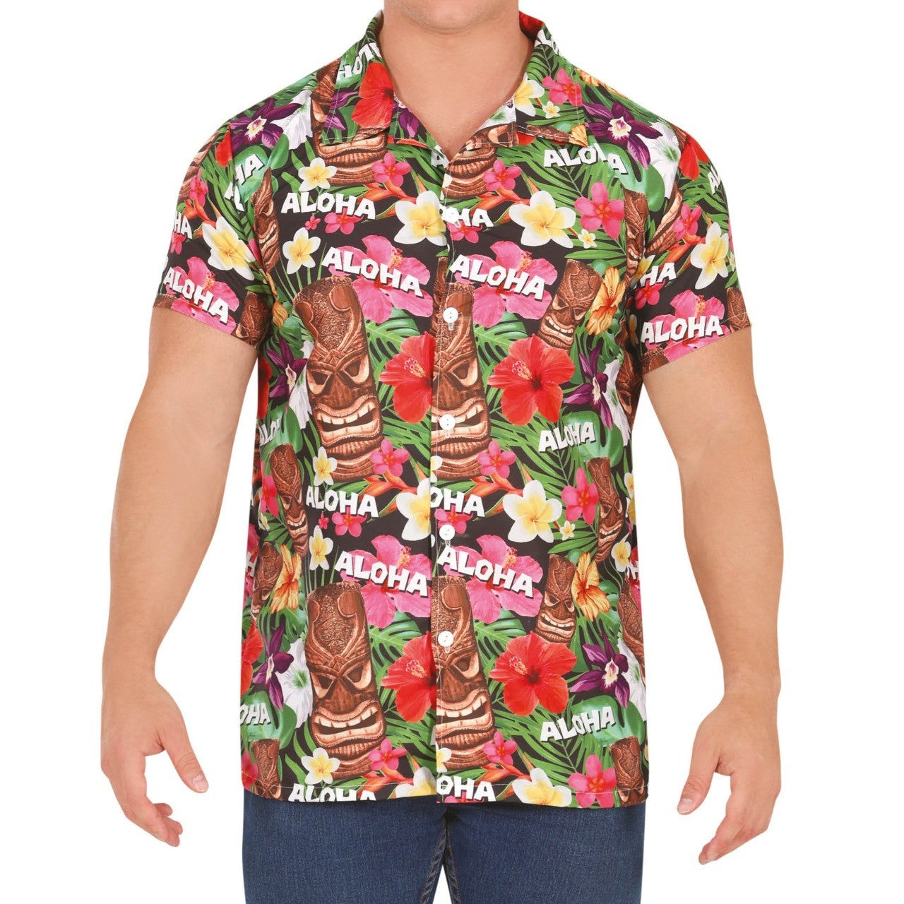 Camisa Havaiana Aloha