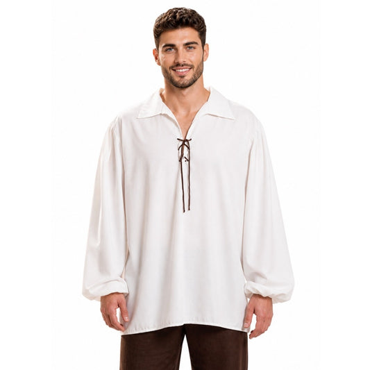 Camisa Medieval de Sancho para homem 